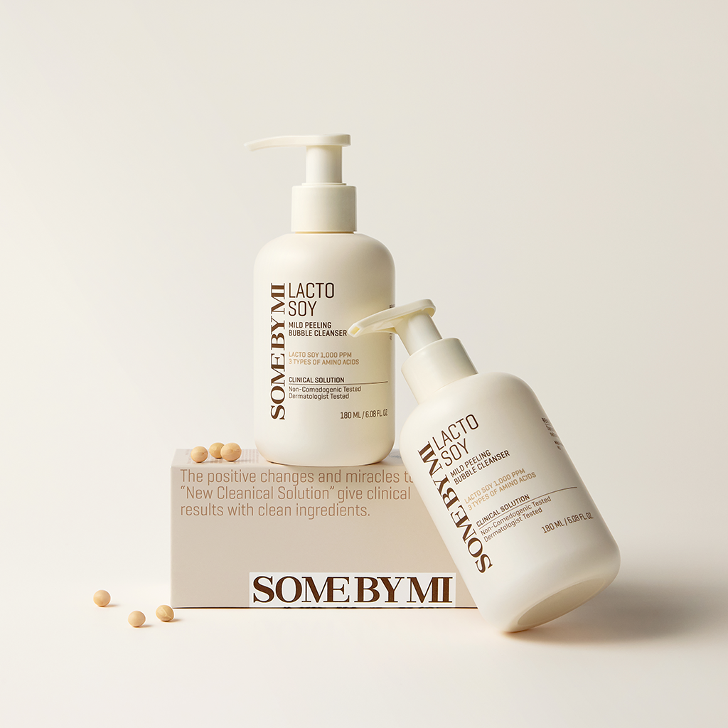 SOME BY MI Lactosoy Mild Bubble Peeling Cleanser – 180 ml