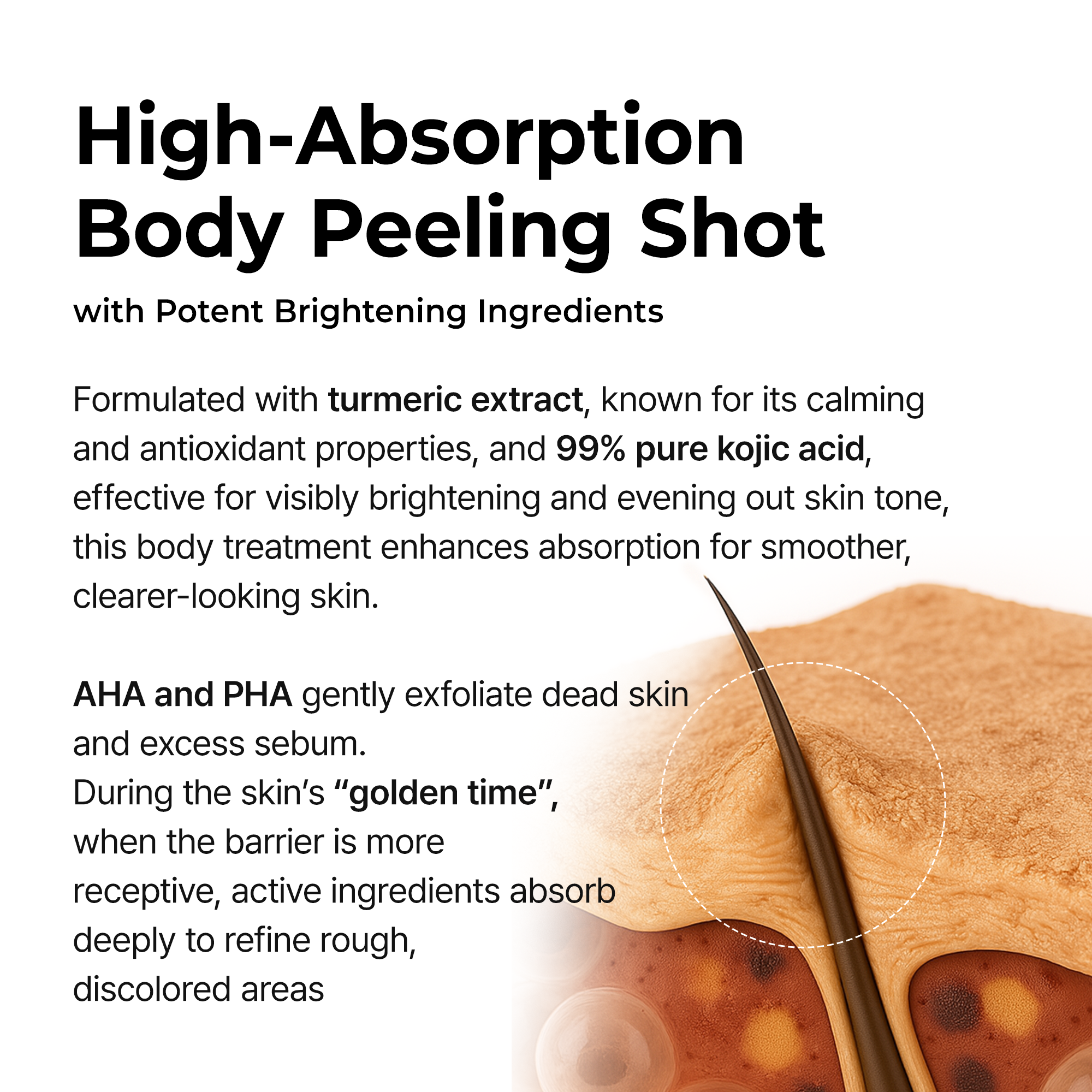 DR MELAXIN - Peel Shot Exfoliating Kojic Acid Turmeric Spray 200ml
