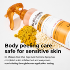 DR MELAXIN - Peel Shot Exfoliating Kojic Acid Turmeric Spray 200ml