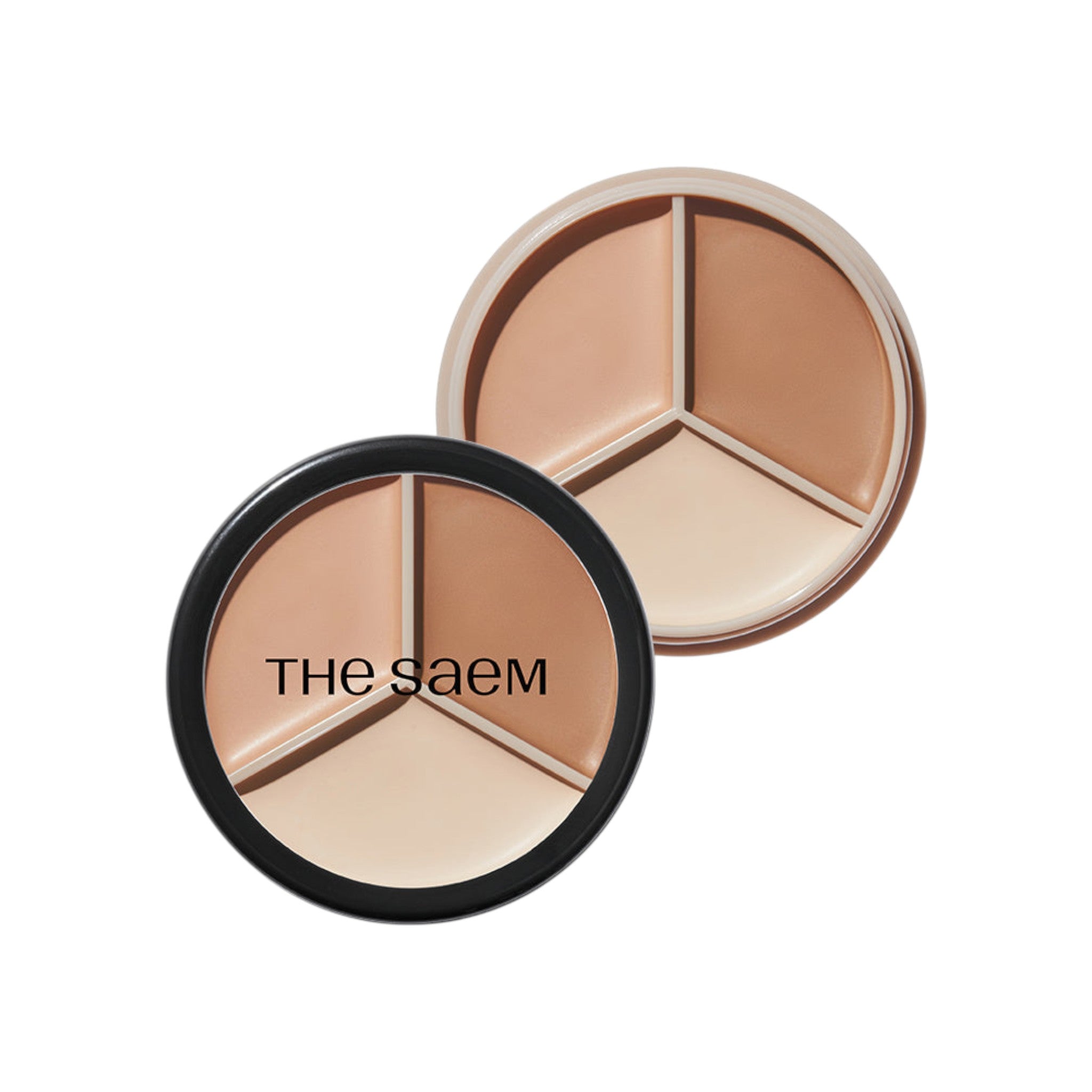 The Saem - Cover Perfection Triple Pot Concealer 02 Contour Beige