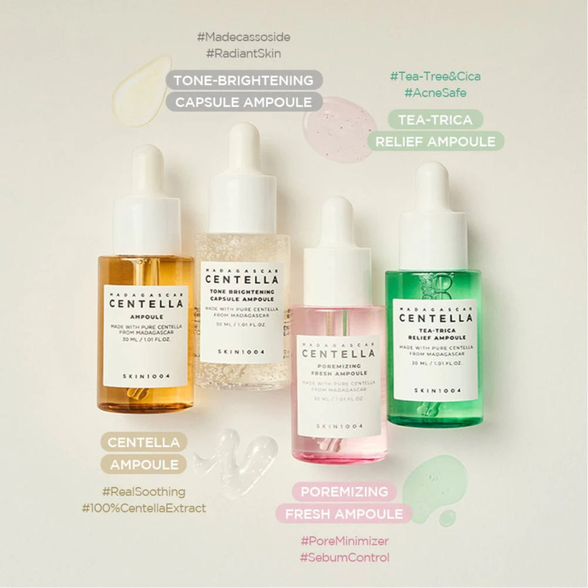 SKIN1004 Madagascar Centella Ampoule Kit – 30 ml x 4 – image 4