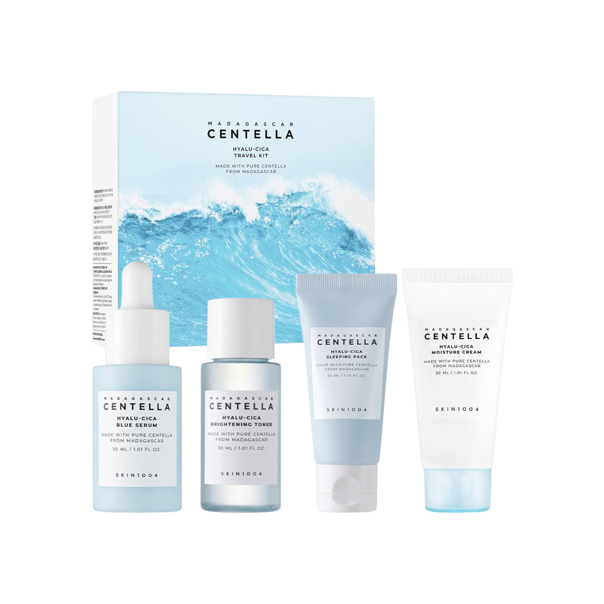 Skin1004 Madagascar Centella Hyalu-Cica Travel Kit