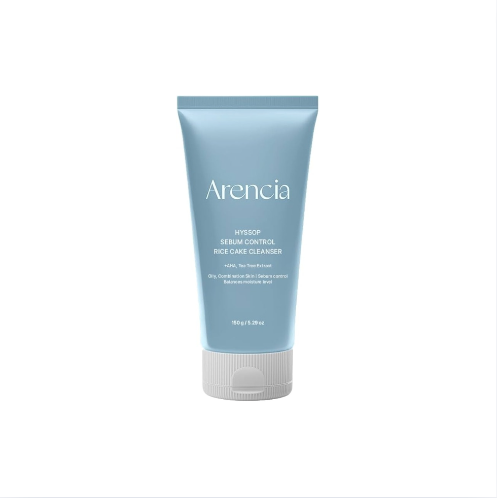 ARENCIA Hyssop Sebum Control Rice Cake Cleanser 150g