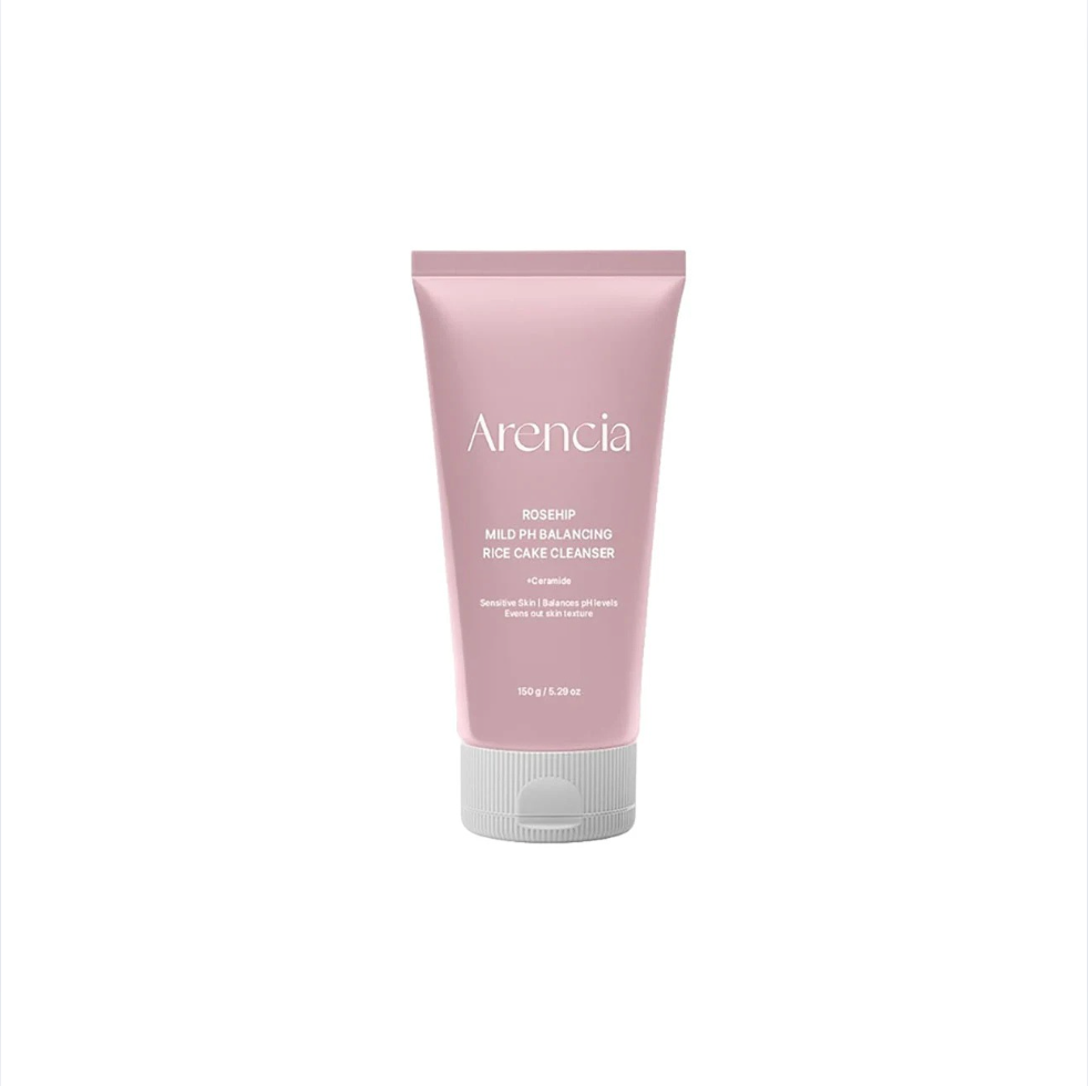 ARENCIA – Rosehip Mild pH Balancing Rice Cake Cleanser 150 g