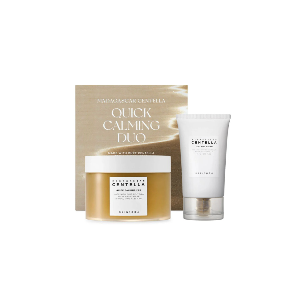 SKIN1004 Madagascar Centella Quick Calming Duo 70 Pads + 75ml