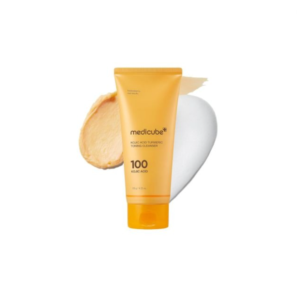 MEDICUBE – Kojic Acid Turmeric Toning Cleanser 120 g