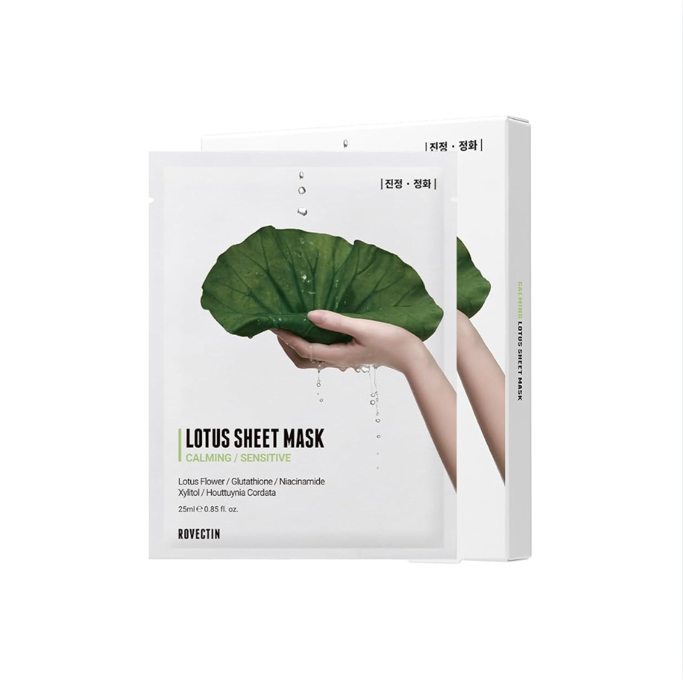 ROVECTIN – Calming Lotus Water Sheet Mask 1 x Mask