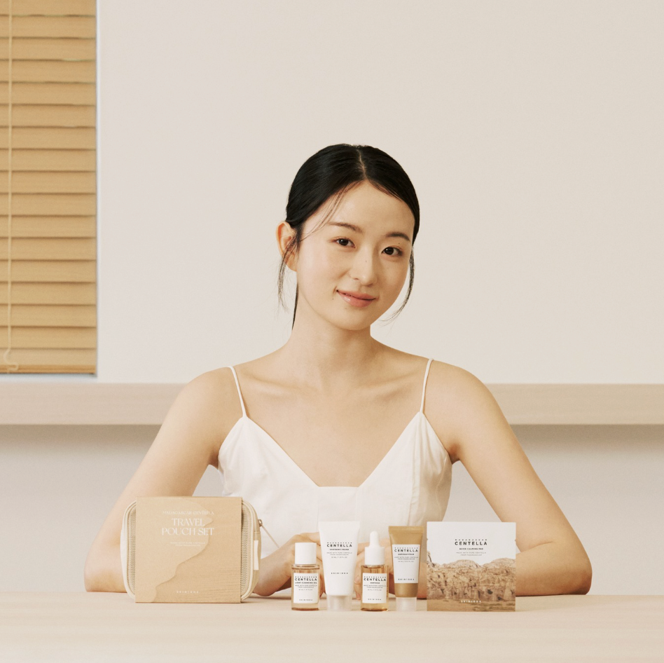 SKIN1004 – Madagascar Centella Travel Kit Pouch (5-Piece Set)