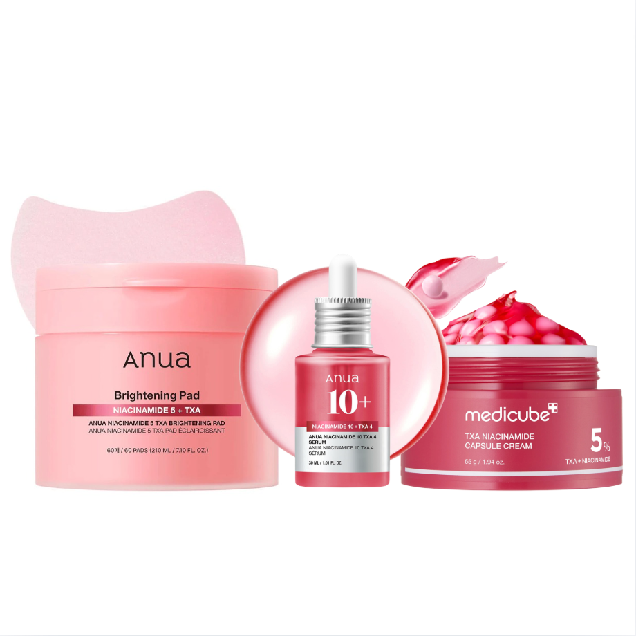 MEDICUBE + ANUA TXA Brightening Bundle (FREE ITEM)