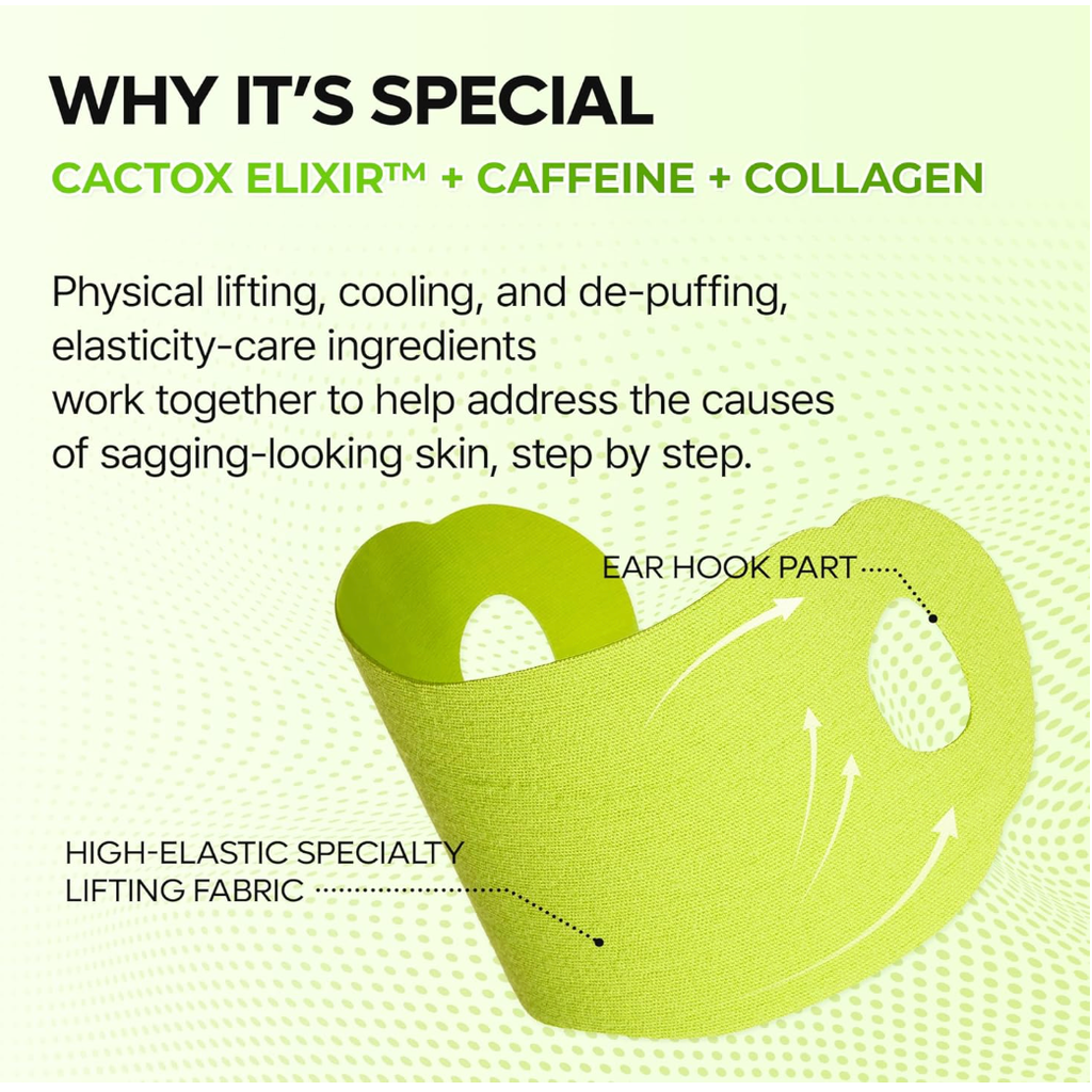 DR MELAXIN - Cactox Cooling V-Up Mask 9.3gX4ea