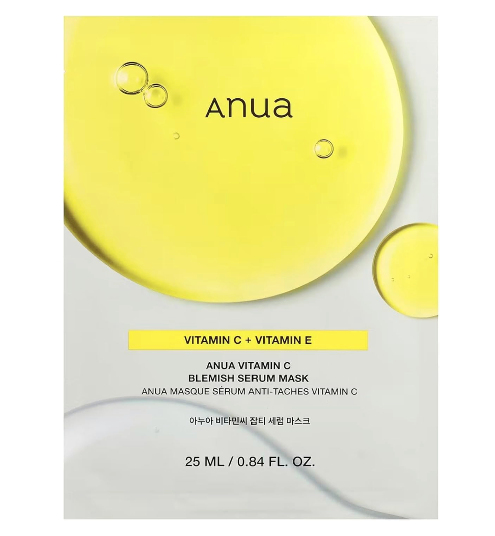 ANUA Vitamin C + Vitamin E Blemish Serum Mask