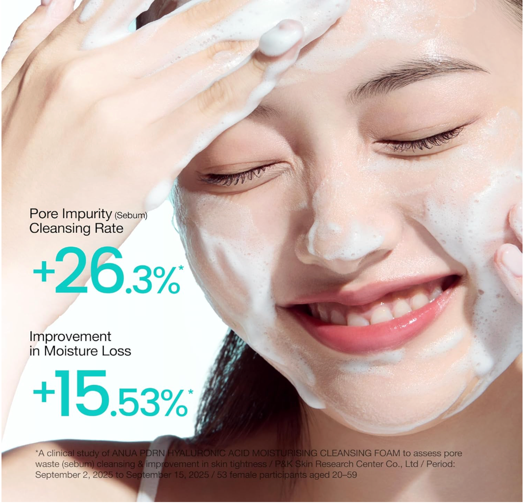 ANUA - PDRN Hyaluronic Acid Moisturising Cleansing Foam 150ml
