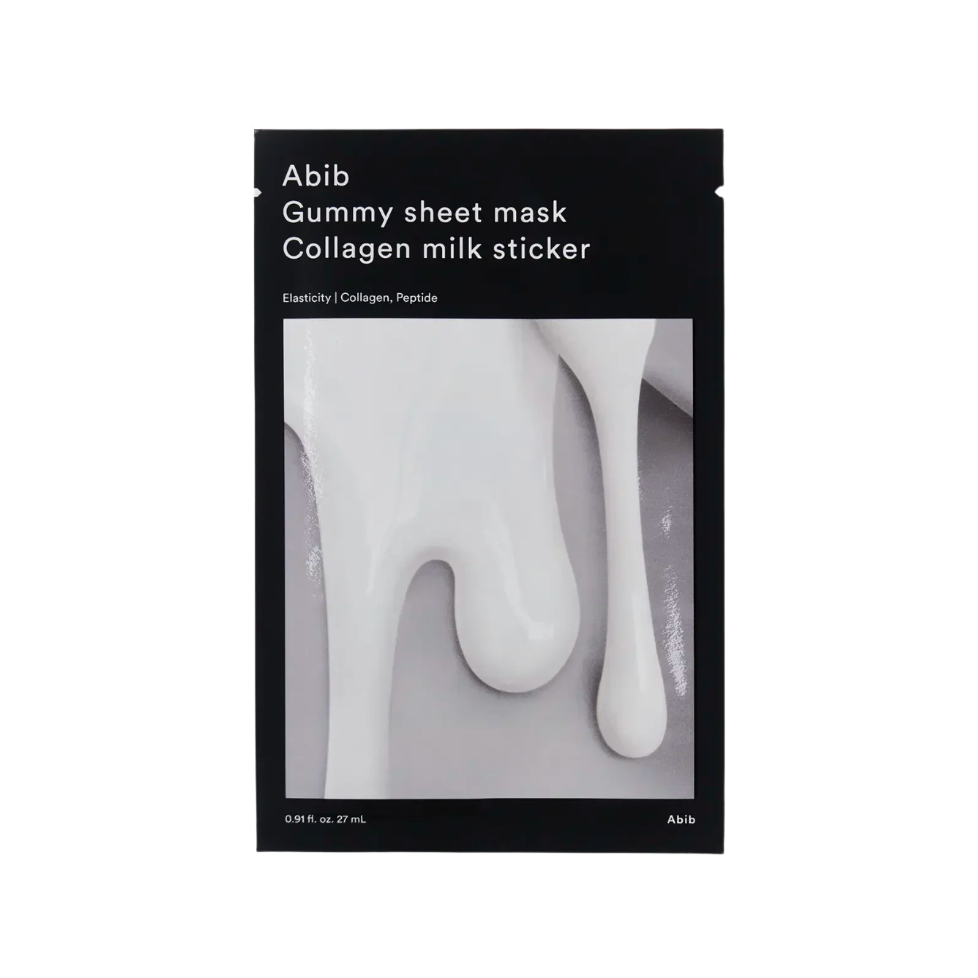 Abib - Gummy Sheet Mask Collagen Milk Sticker 27ml