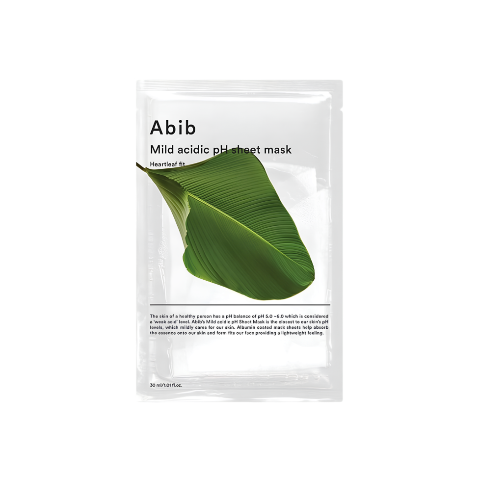 Abib - Mild Acidic pH Sheet Mask Heartleaf Fit 30ml