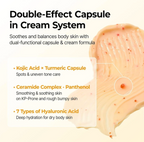 DR MELAXIN - Kojic Acid Turmeric Capsule Body Cream 200g
