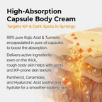 DR MELAXIN - Kojic Acid Turmeric Capsule Body Cream 200g