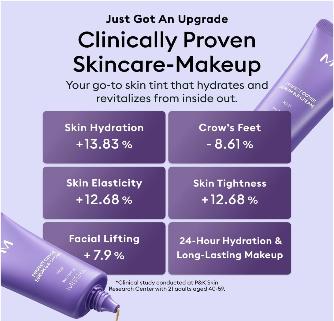 MISSHA - M Perfect Cover Serum BB Cream No.27 Honey Beige 50ml