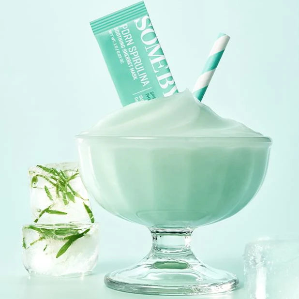 SOME BY MI Spirulina PDRN Soothing Sherbet Mask – 1 g x 10 ea (NEW)