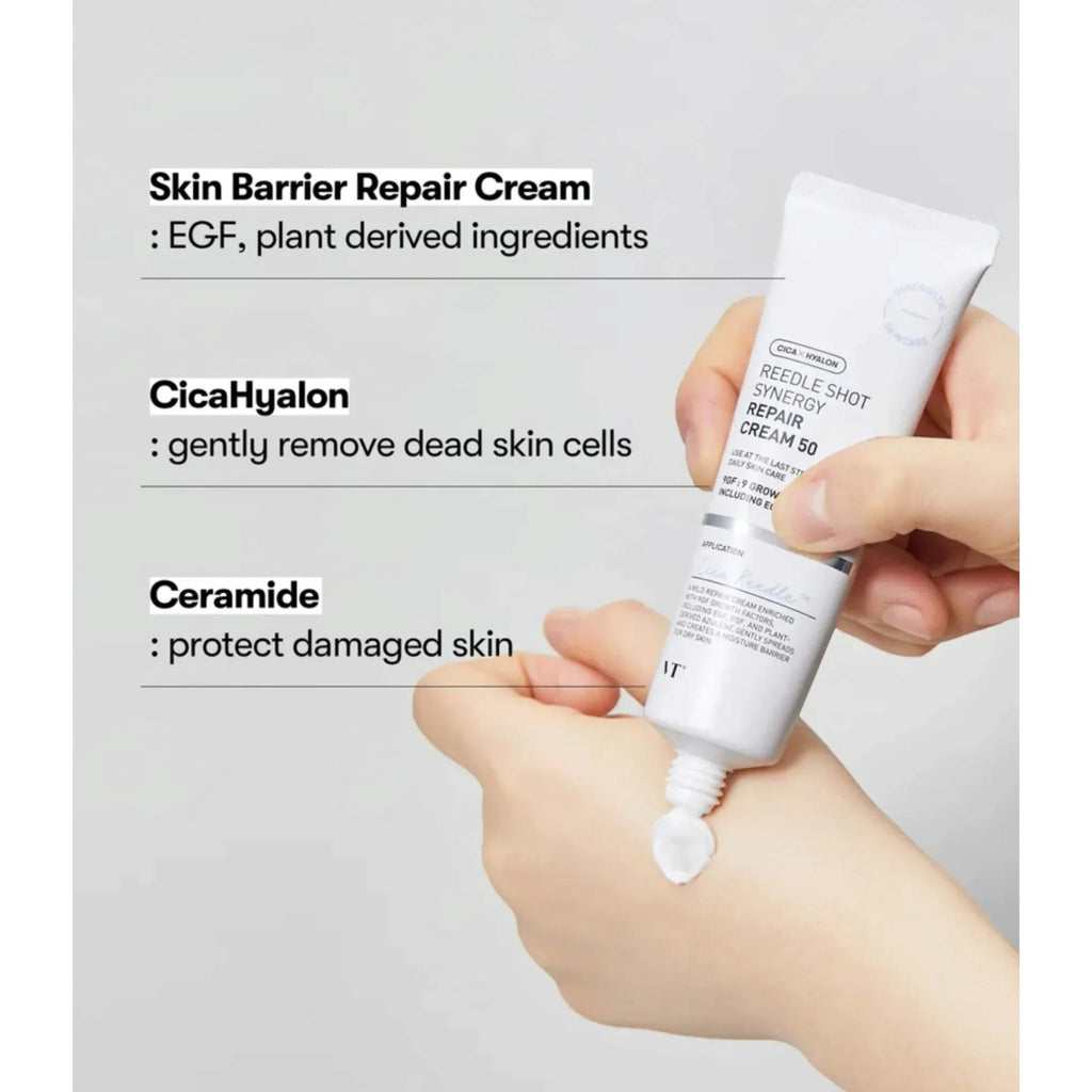 VT COSMETICS – Reedle Shot Synergy Repair Cream 50 – 50 ml – image 2