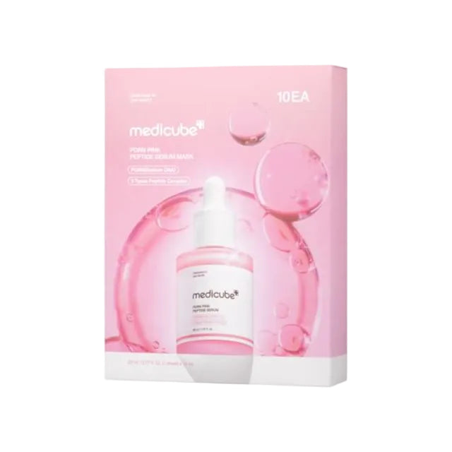 MEDICUBE - PDRN Pink Peptide Serum Mask 10ea