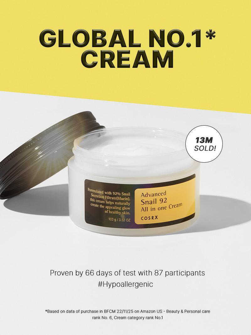 COSRX - Advanced Snail 92 All in one Cream - Jar 100ml