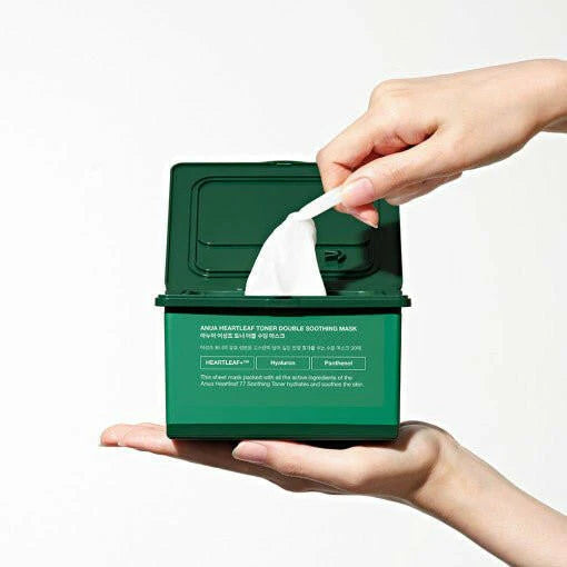 ANUA Heartleaf Toner Double Soothing Mask 330ml / 30pcs