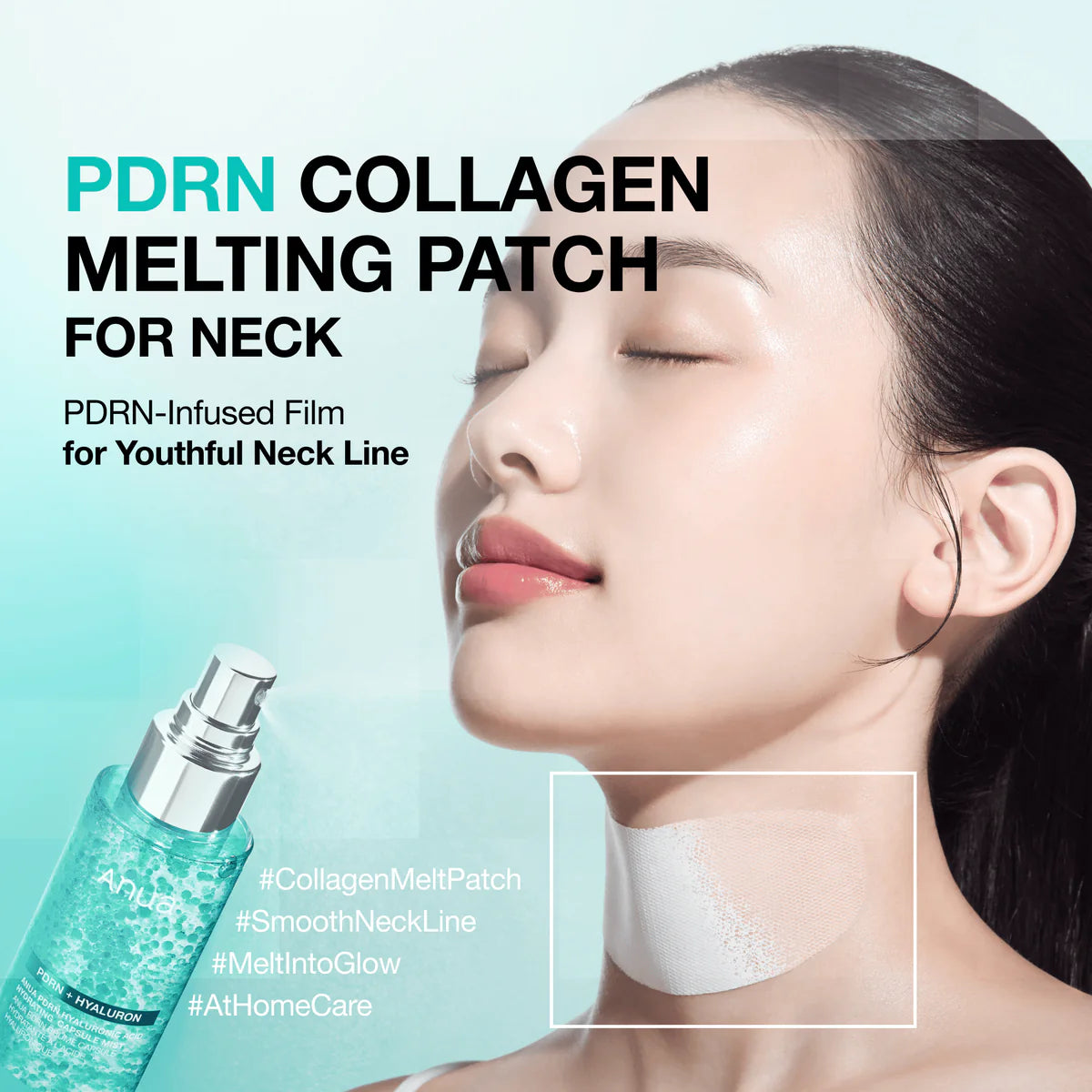 ANUA - PDRN Collagen Melting Neck Patch 4 pcs