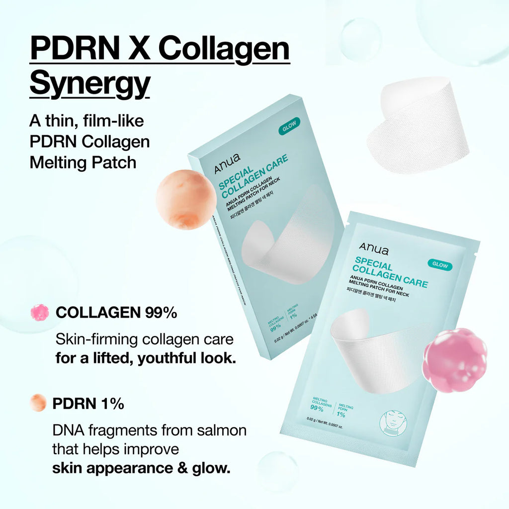 ANUA - PDRN Collagen Melting Neck Patch 4 pcs