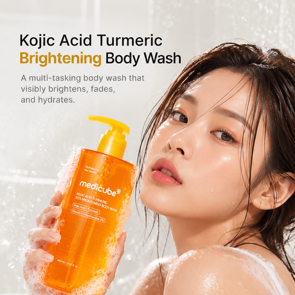 Medicube Kojic Acid Turmeric Vita Brightening Body Wash 400ml