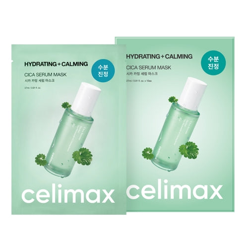 Celimax - The Real Cica Calming Serum Mask 27ml x 10