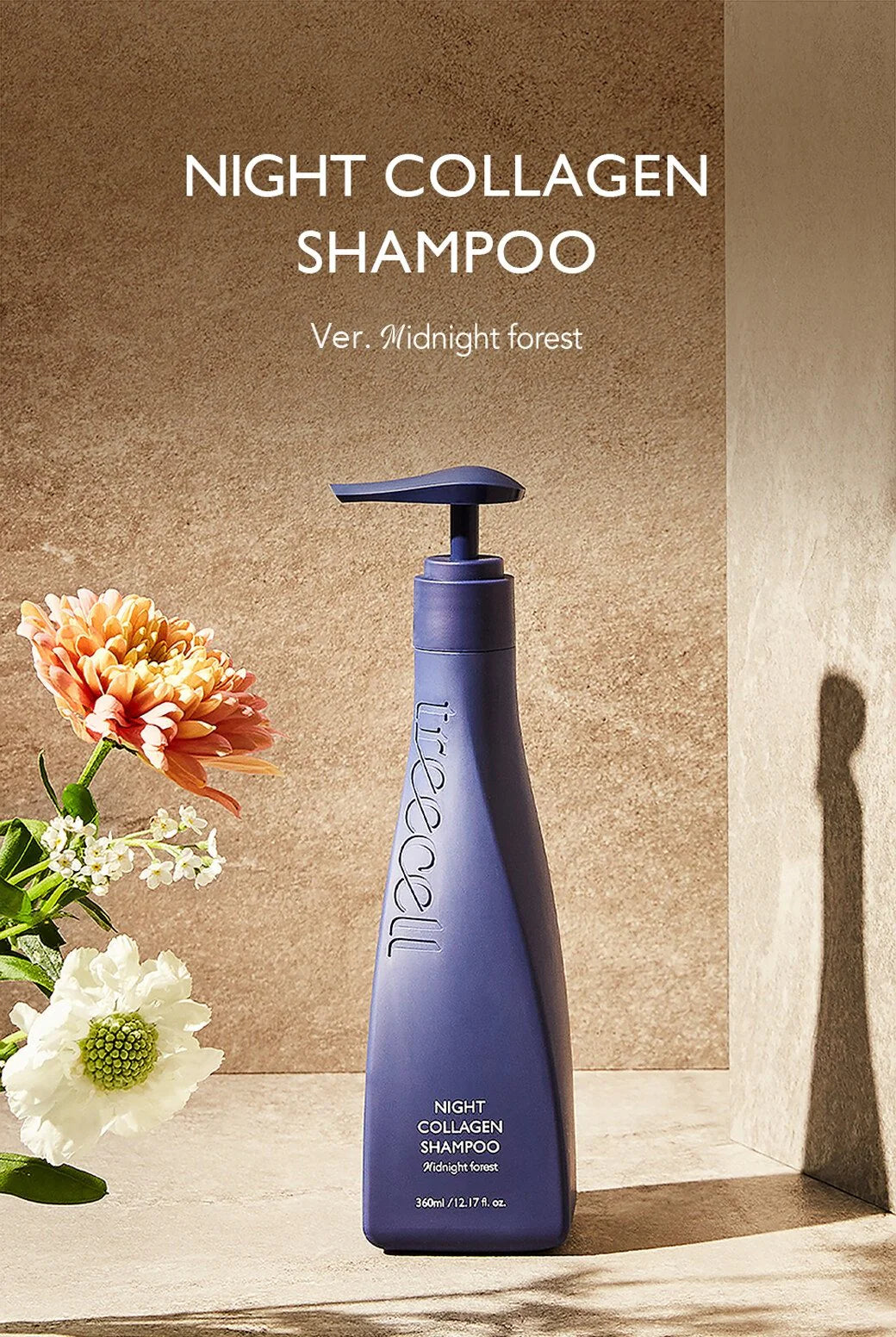 TREECELL - Night Collagen Shampoo Midnight Forest – 360ml