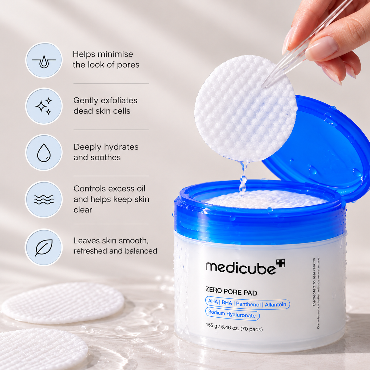 Medicube Zero Pore Pad (70 Pads)