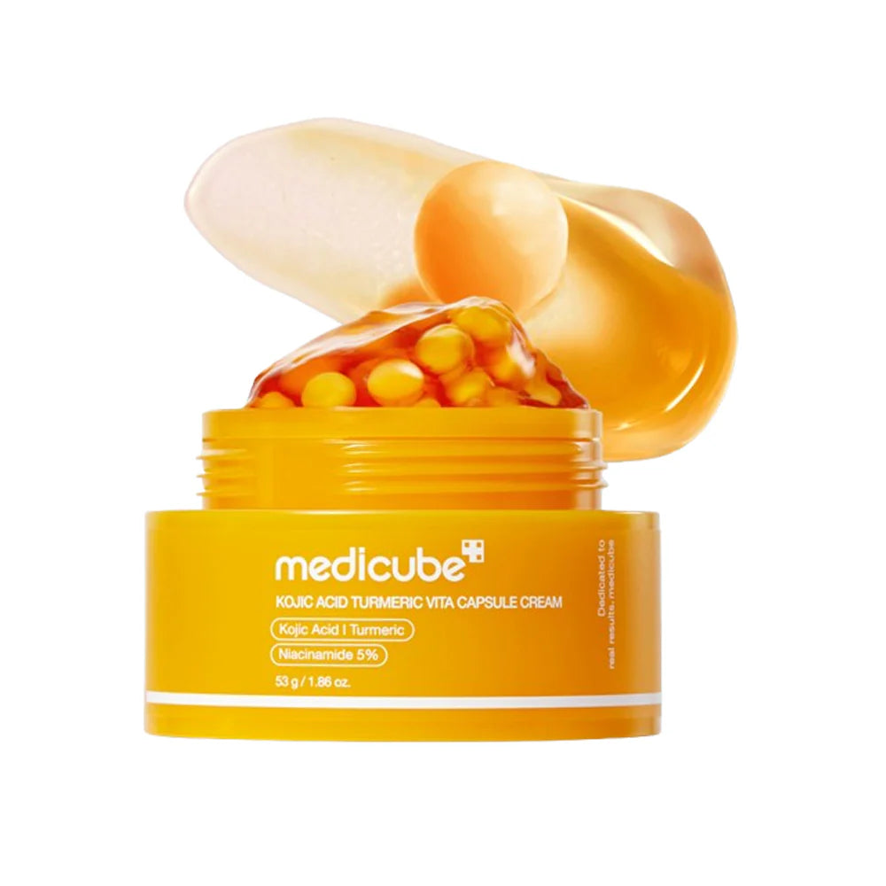 MEDICUBE - Kojic Acid Tumeric Vita capsule Cream 53g