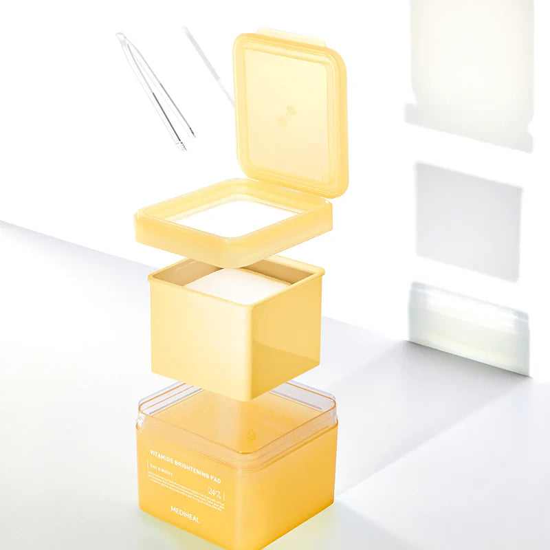 MEDIHEAL Vitamide Brightening Pad – 100 Pads
