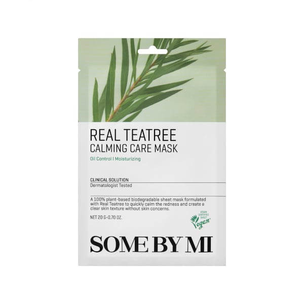 SOME BY MI Real Tea Tree Calming Care Mask – 27 g (Single)