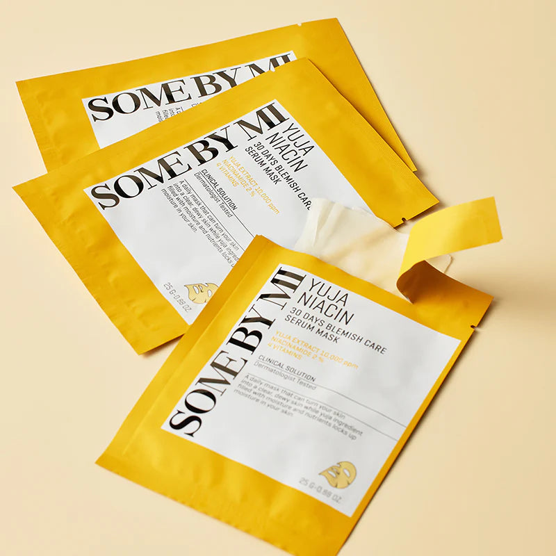 SOME BY MI Yuja Niacin 30 Days Blemish Care Serum Mask – 25 g (Single)